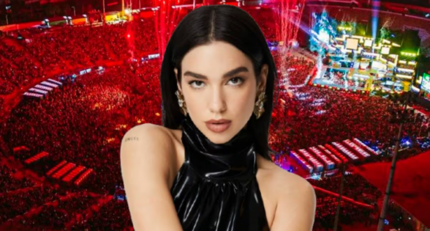 Dua Lipa sorprendió al folklore latinoamericano desde Perú cantando un clásico regional
