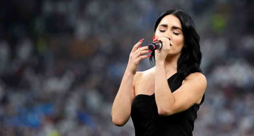 Lali: elegida para cantar el “Himno Nacional Argentino” en la final del mundo