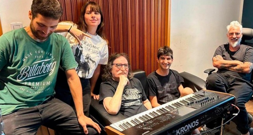 Un mensaje en redes alimentó la posibilidad de un nuevo disco de Charly García