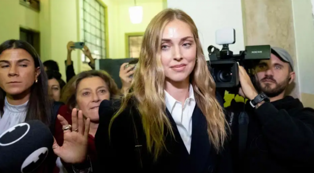 Chiara Ferragni, en el centro de la polémica: la Fiscalía italiana reclama prisión por presunto fraude