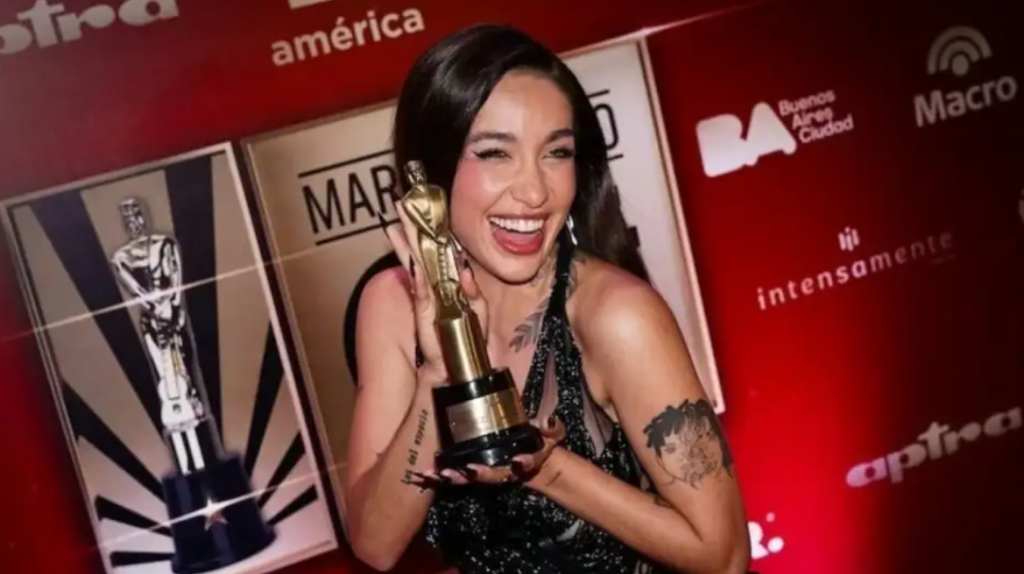 María Becerra hizo historia: obtuvo su primer Martín Fierro de Cine por su trabajo en En el Barro