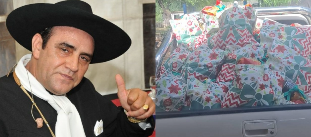 Orgullo y solidaridad: el Chaqueño Palavecino lleva Navidad a su tierra natal