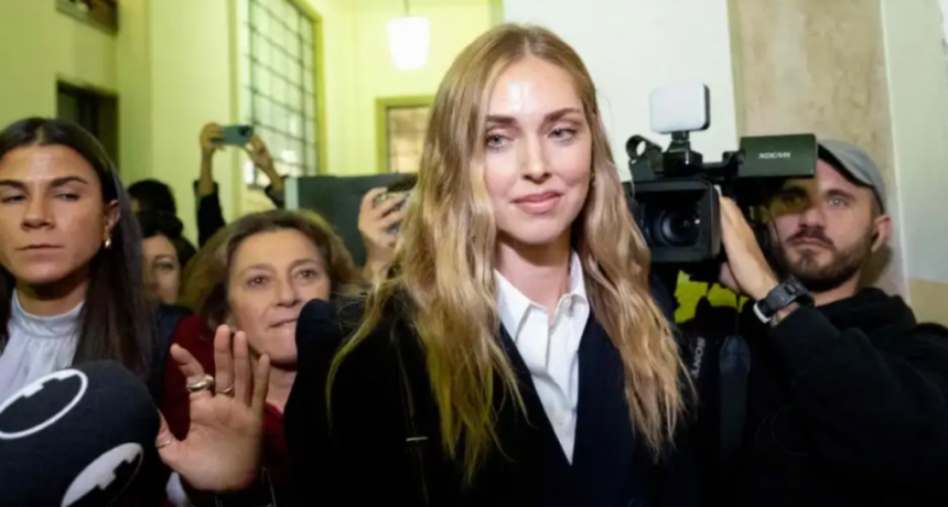 Chiara Ferragni, en el centro de la polémica: la Fiscalía italiana reclama prisión por presunto fraude